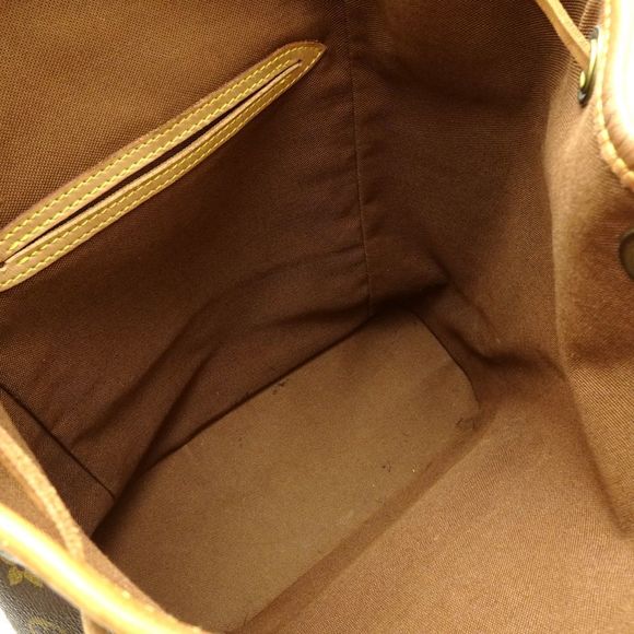 Louis Vuitton Monogram Montsouris MM Brown Backpack - Picture 7 of 8
